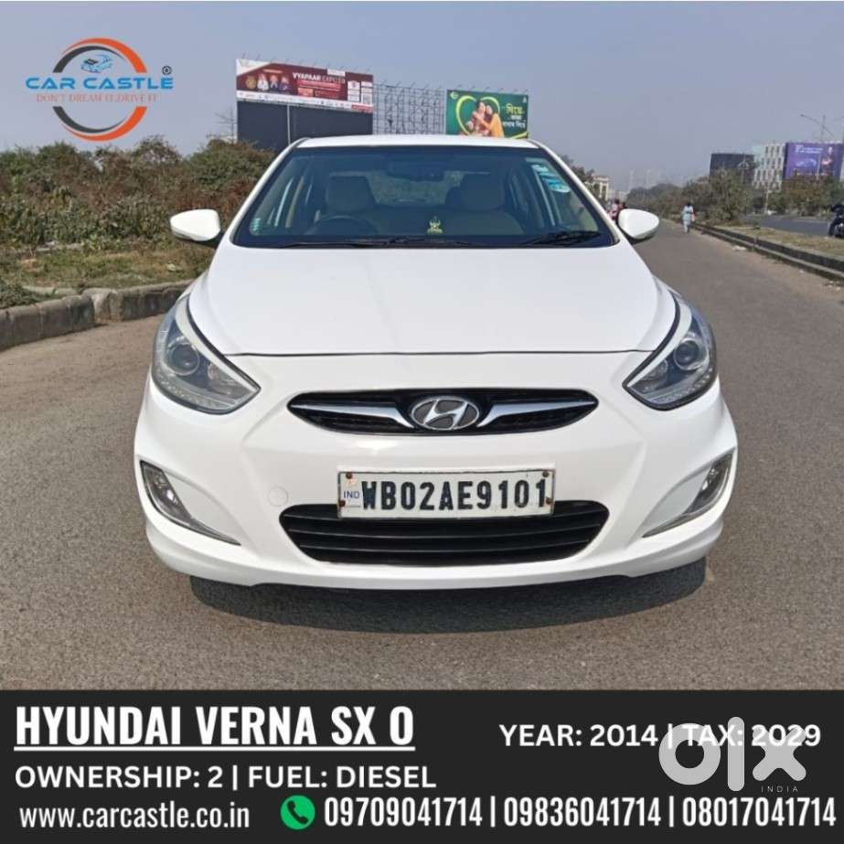 Hyundai Verna Sx Option, 2014, Diesel