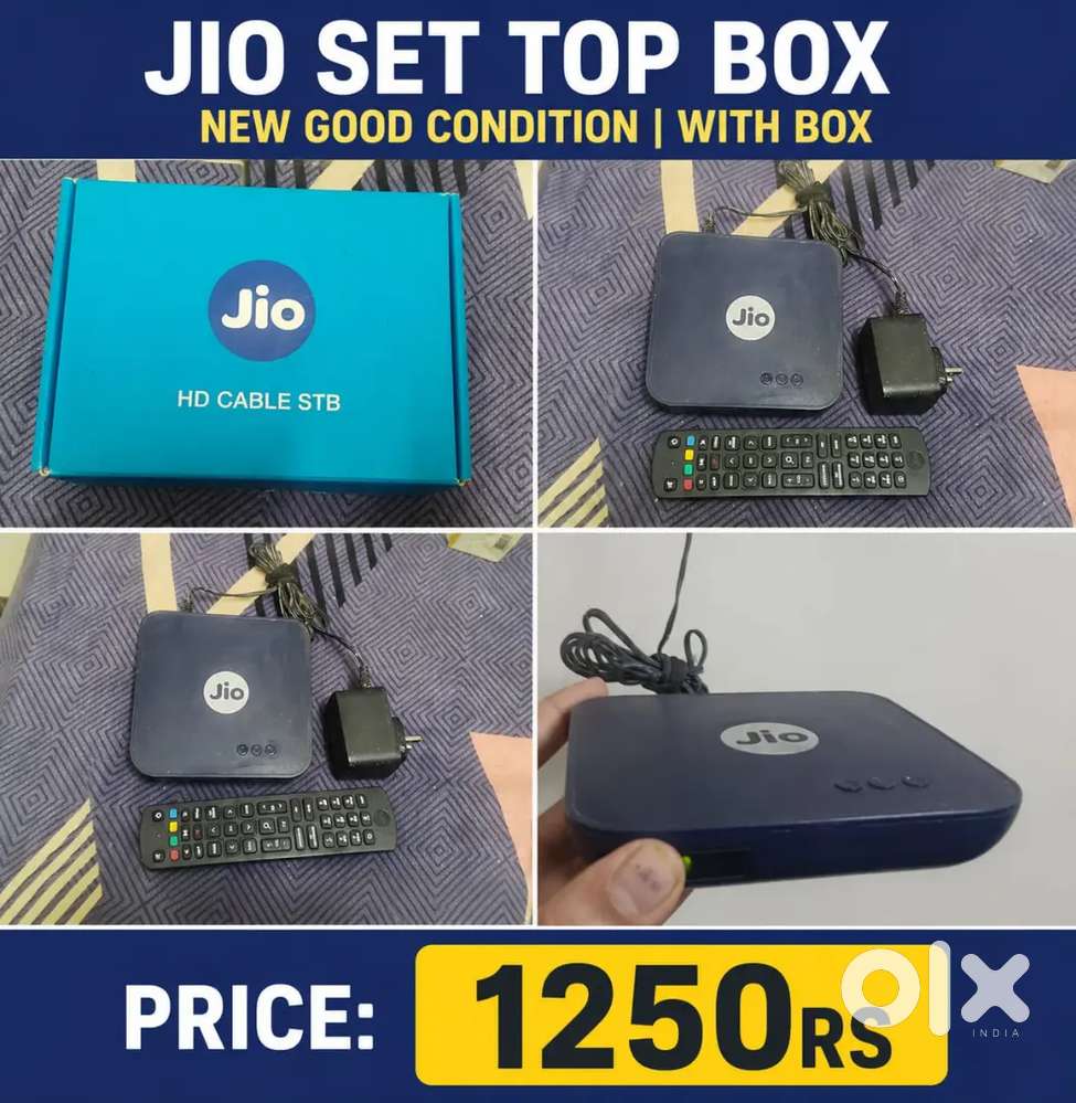 Jio set top box sale