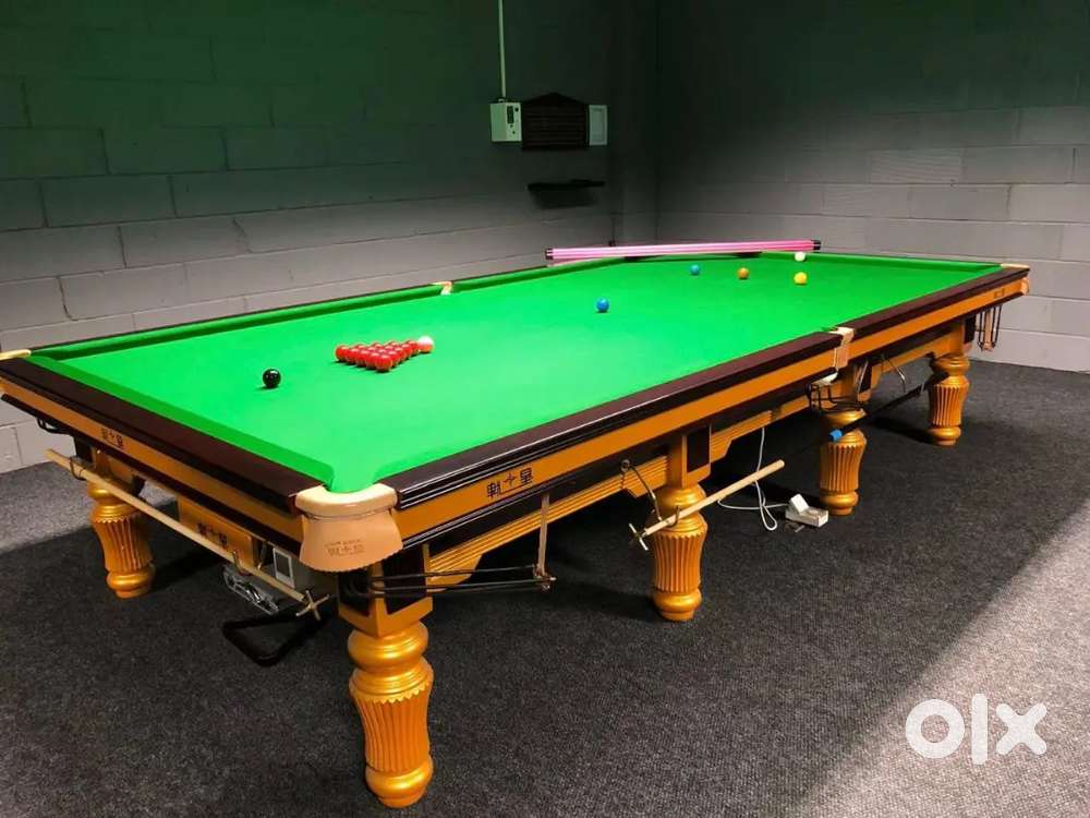 Snooker and pool table available