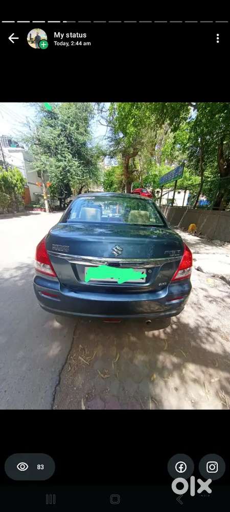 Maruti Suzuki Dzire 2012 Petrol 31500 Km Driven With Service Recode