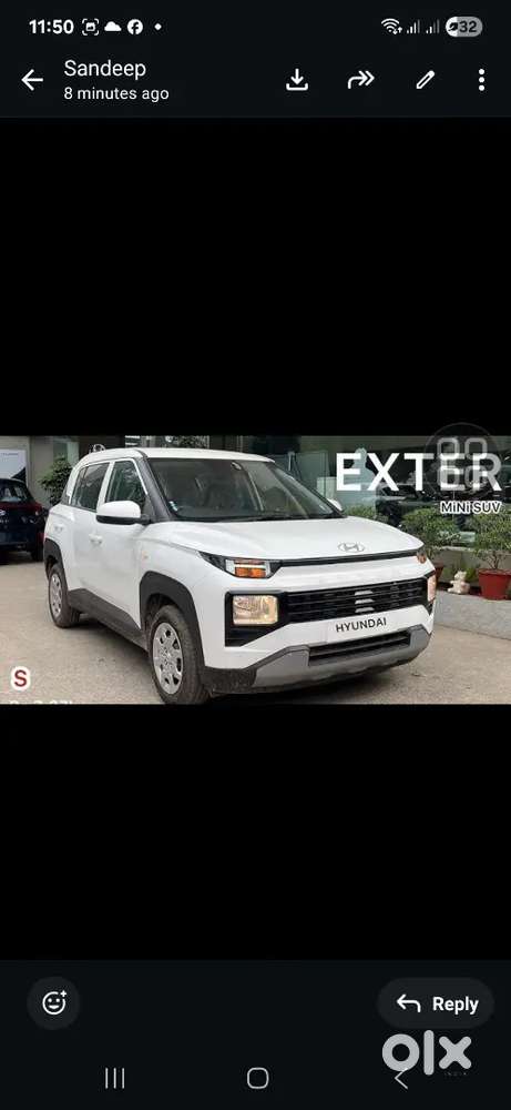 Hyundai Exter Top Model With Sunroof 2024