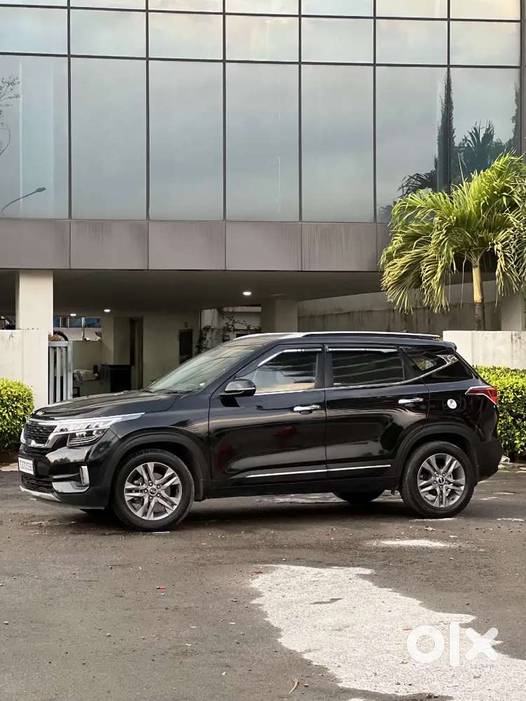 Kia Seltos 1.5 Htx At Ivt  Black Color 2019 Showroom Track Beautiful