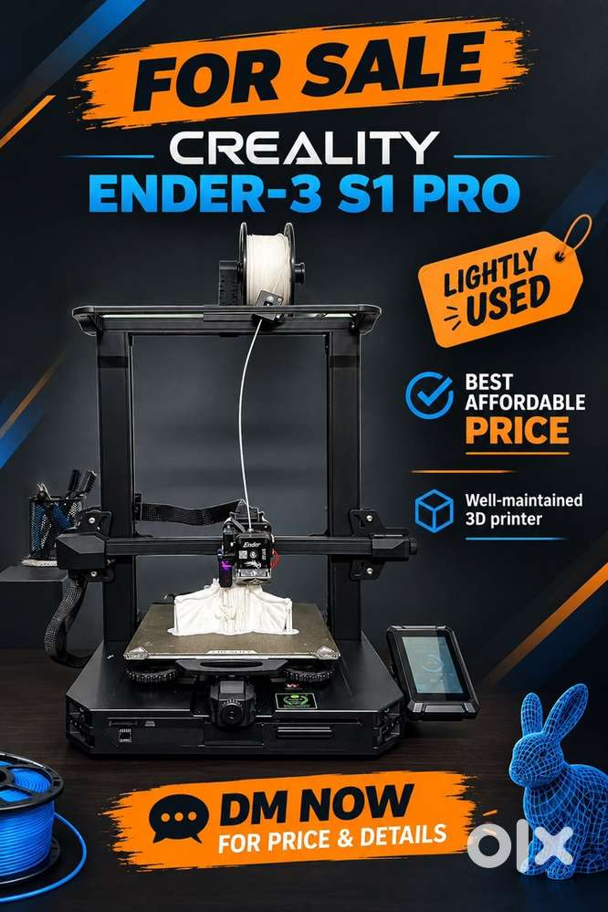 CREALITY s1 pro 3d printing for sale.