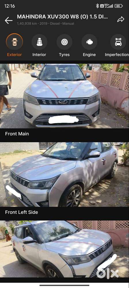 Mahindra Xuv300 Novmber 2019 Diesel Well Maintained First Hand Vhicle