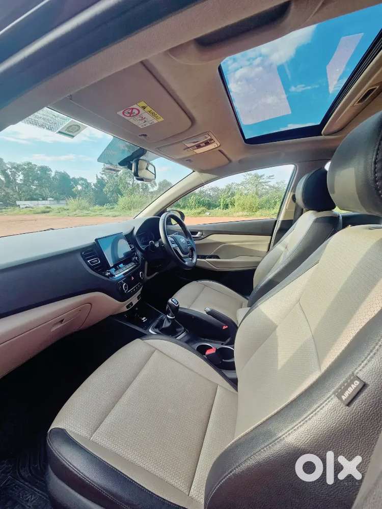 Hyundai Verna 2021 First Owner Low Km Run Full Option Sunroof