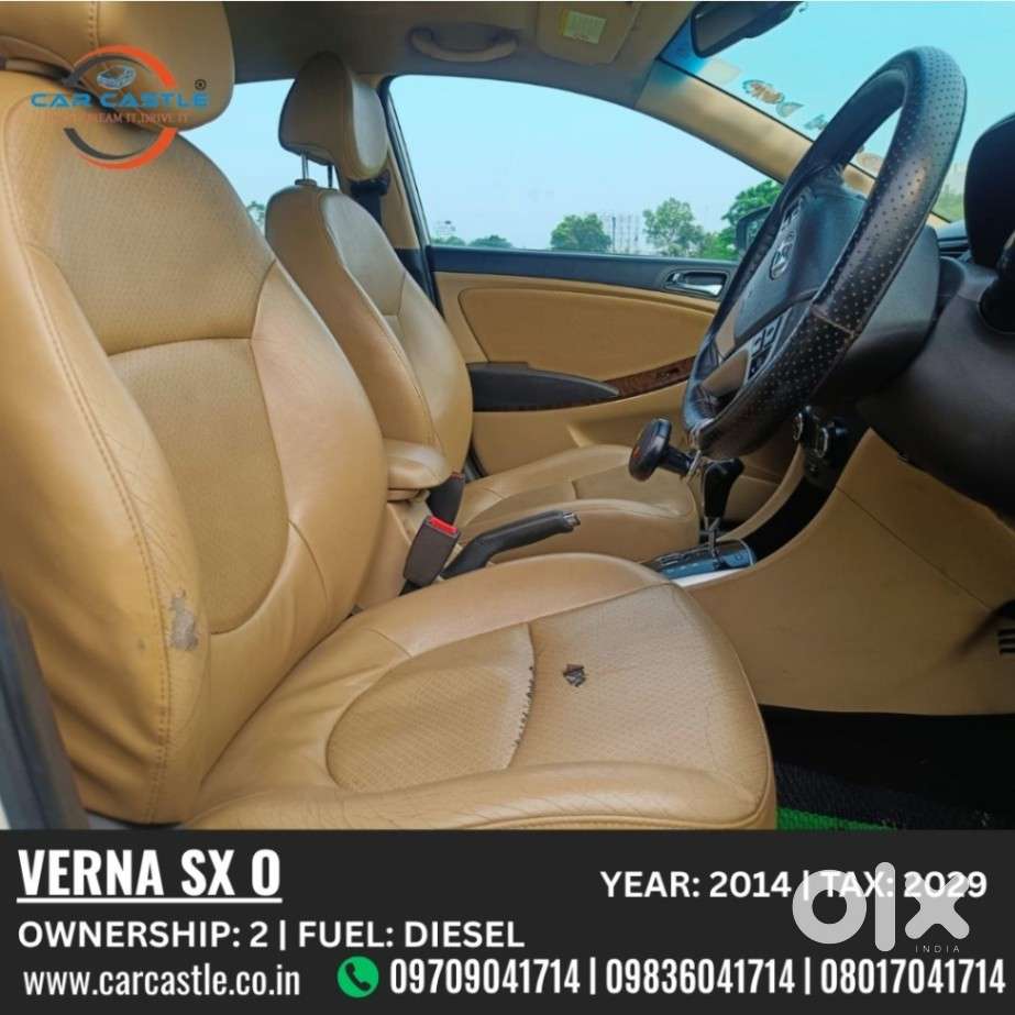 Hyundai Verna Sx Option, 2014, Diesel