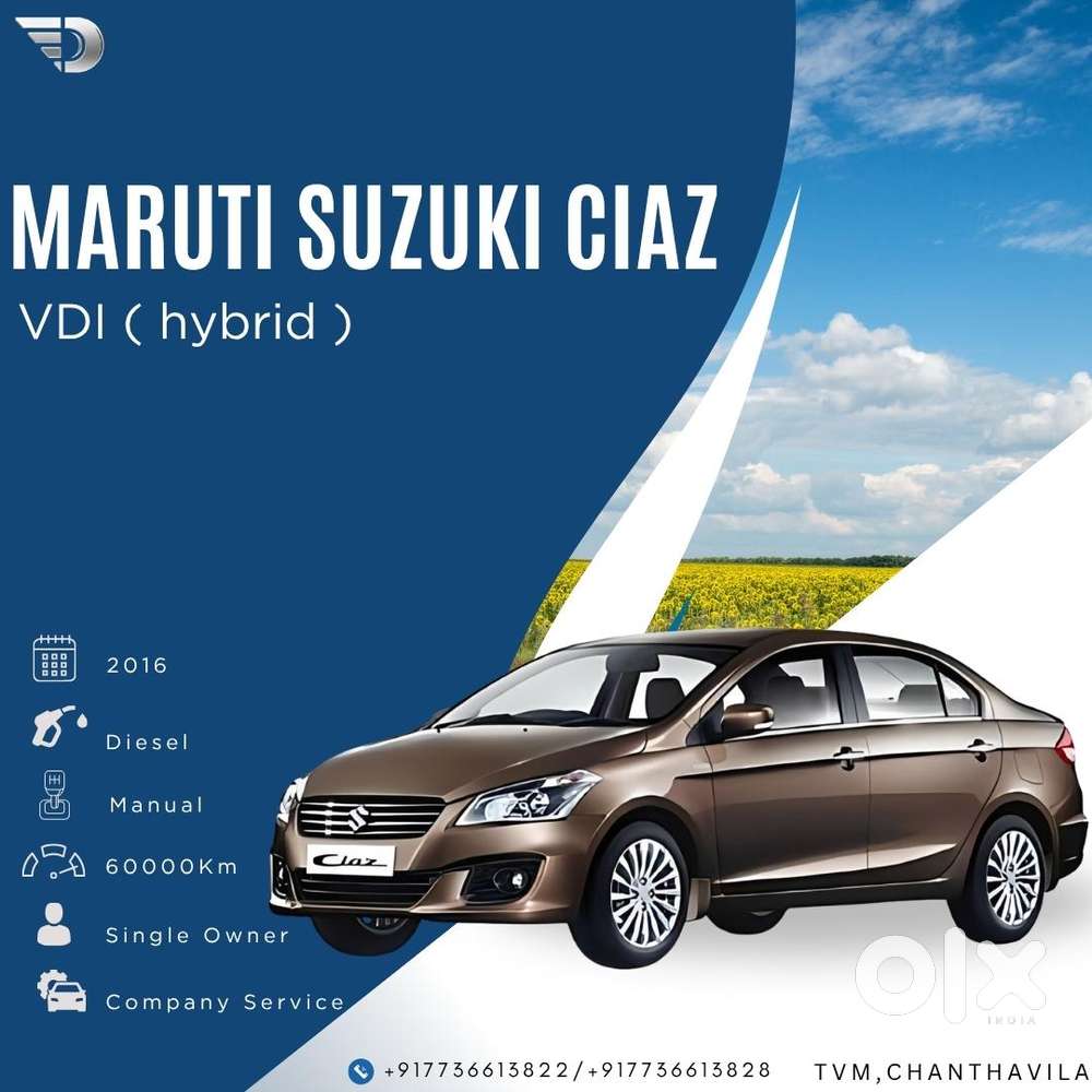 Maruti Suzuki Ciaz Vdi, 2016, Diesel