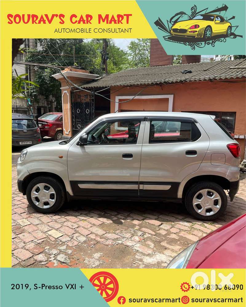Maruti Suzuki S-presso Vxi, 2019, Petrol