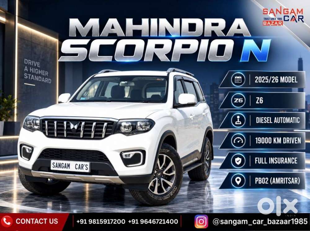 Mahindra Scorpio N Z6 Diesel At 2wd 7 Str, 2025, Diesel