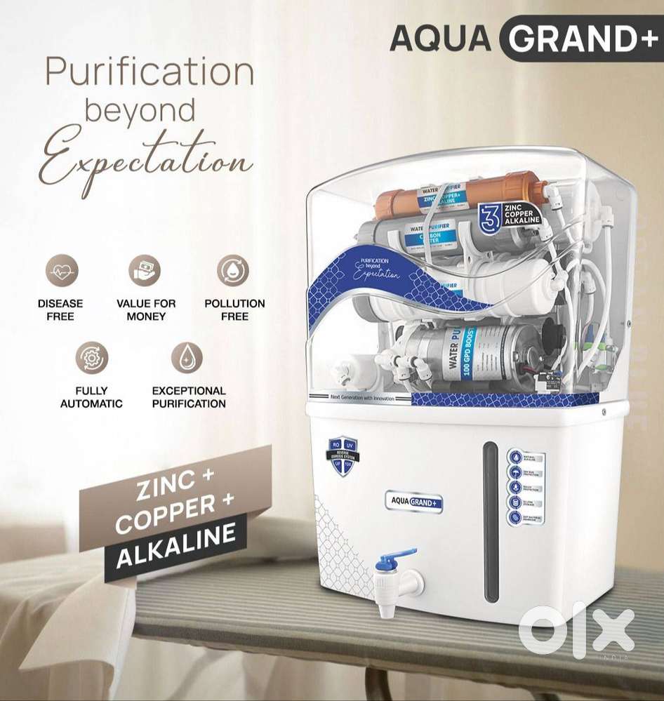 Brand New Aquafresh RO UV UF Water Purifier, 7 Stage RO Purification