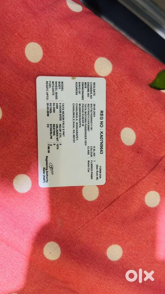 Tata Nexon 2024 Petrol Good Condition Fearless S