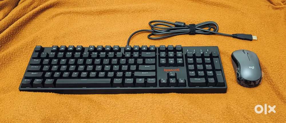 BRAND NEW Redragon K582 RGB Mechanical Keyboard + Logitech M220 Mouse