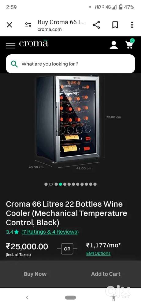 Mini fridge for Wine bottle cooler brand new Fridges 1775125988