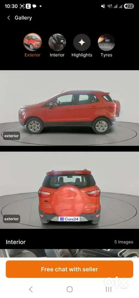 Ford Ecosport 2014 Petrol Well Maintained