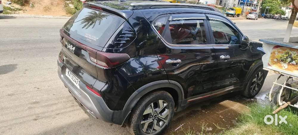 Black Kia Sonet 1.5 Htx 2021 Diesel Manual
