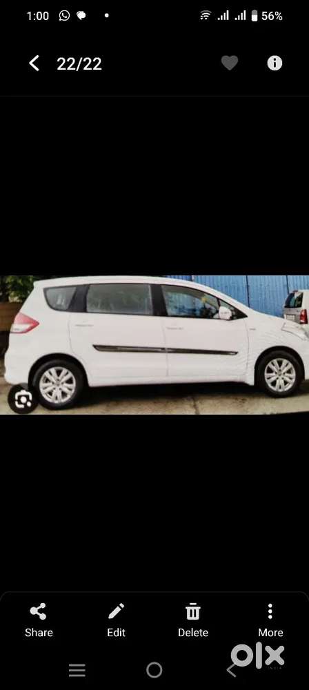 Maruti Suzuki Ertiga 2015 Petrol 33000 Km Driven.for 600000 Only