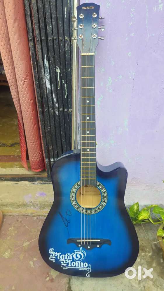 Blue Color Guitar for Sale