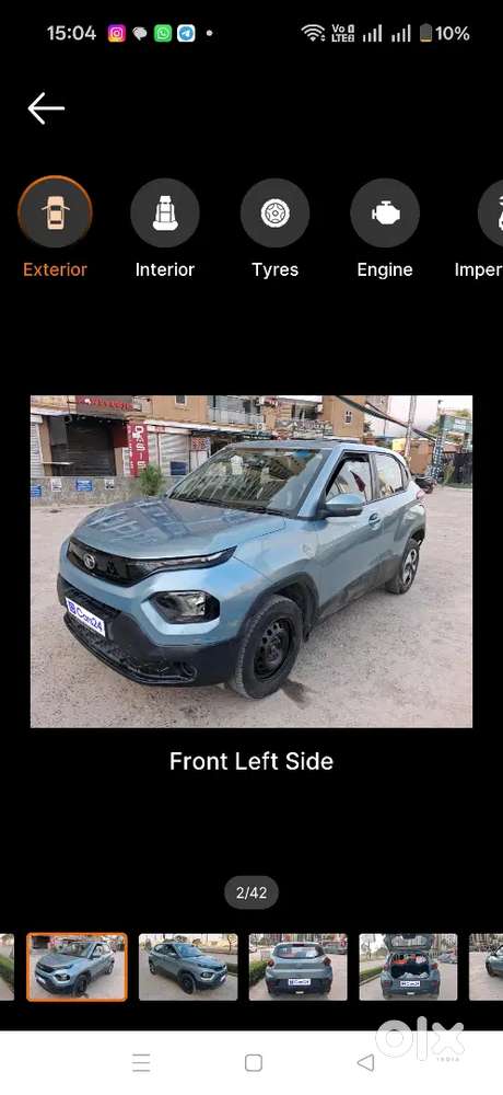 Tata Punch Adventure Model Dec 2021 Well Condition