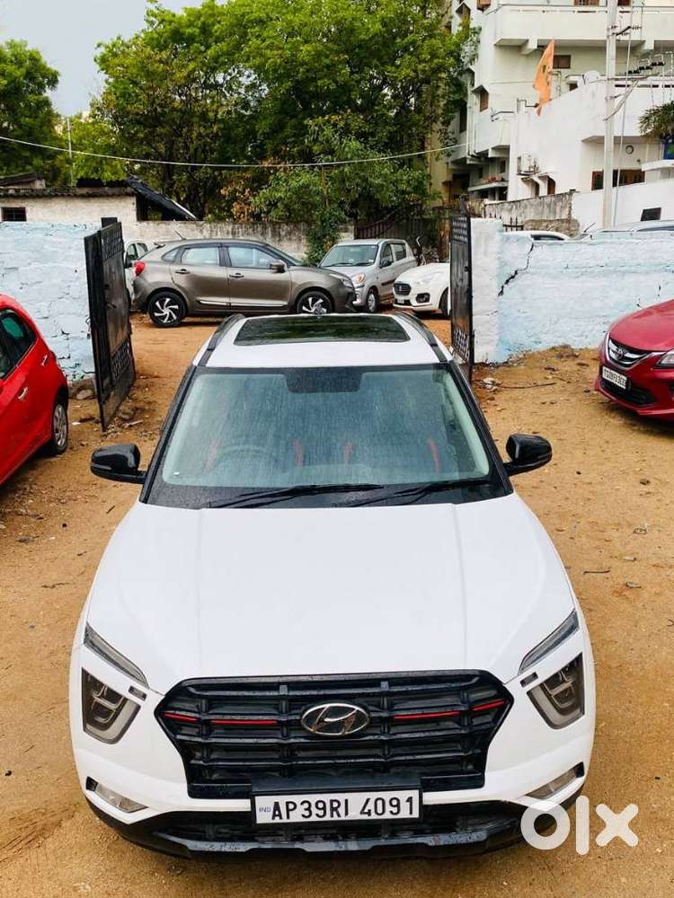 Hyundai Creta 1.5 S Plus Knight Petrol, 2022, Petrol