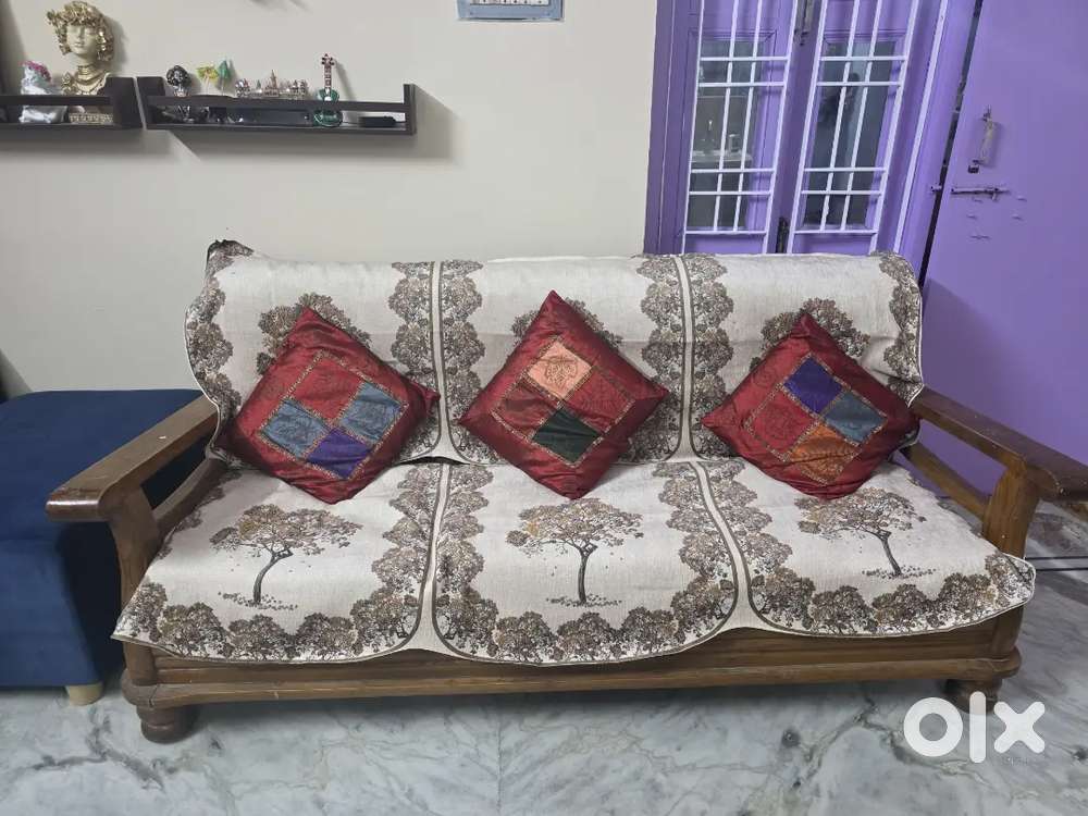 Wooden Sofa Set