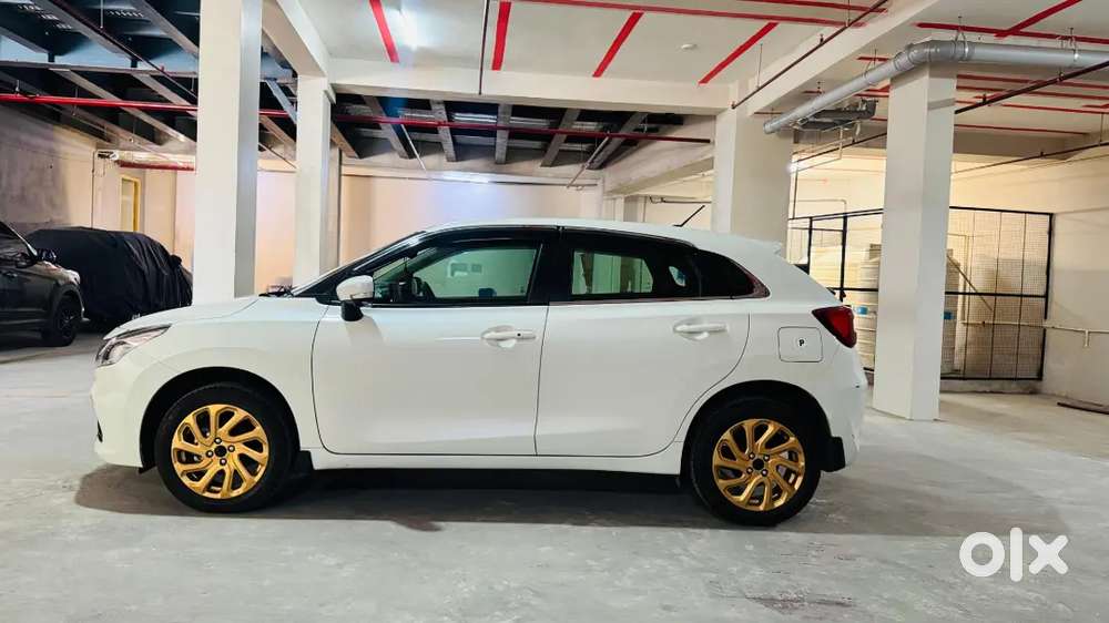 Suzuki Baleno 2024-top End-automatic-11812kms-modified Wheels-dechrome