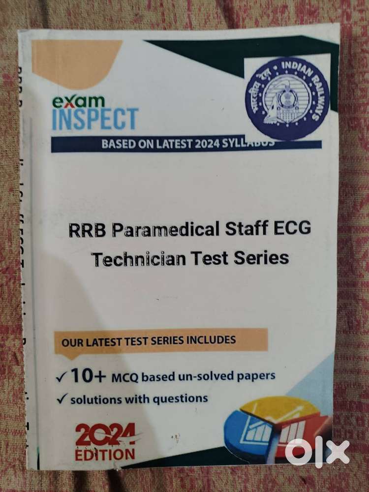 RRB Paramedical Staff ECG Technician Test Series