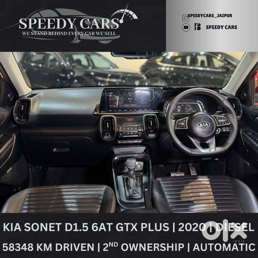 Kia Sonet 1.5 Gtx Plus Diesel At Dt, 2020, Diesel