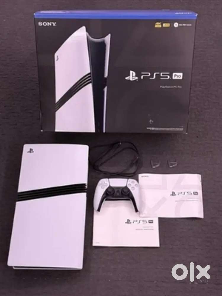 Sony PlayStation 5 Pro Console 2TB 4K UHD w/ Controller & Box White/Bl