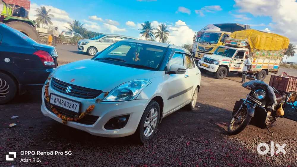 Maruti Dzire 2012 Cng + Petrol 40000 Km