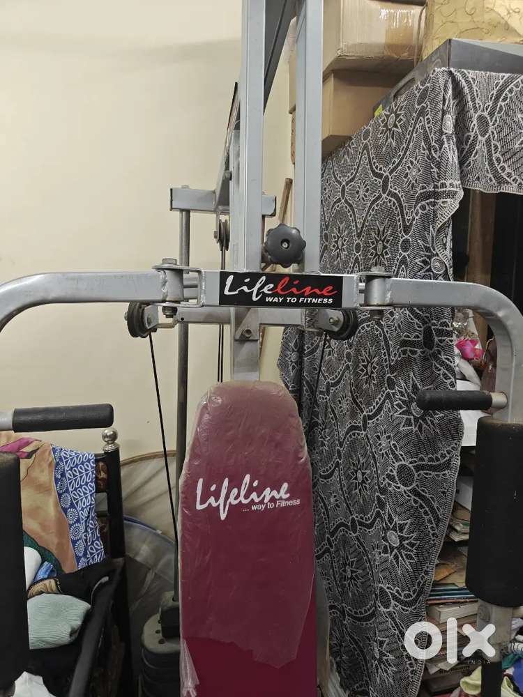 Lifeline Complete Home Gym Exercise Machine full-body upto 72kgs - Gym ...