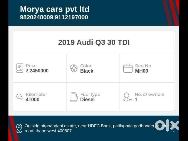 Audi Q3 30 Tdi Quattro Design Edition, 2019, Diesel