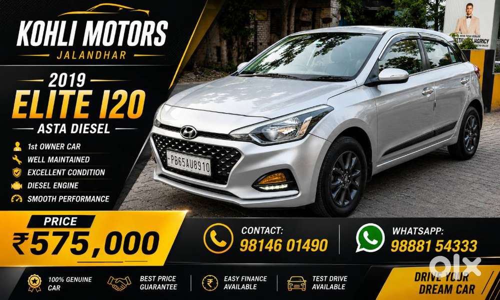 Hyundai Elite I20 [ ] 1.4 Asta Crdi, 2019, Diesel