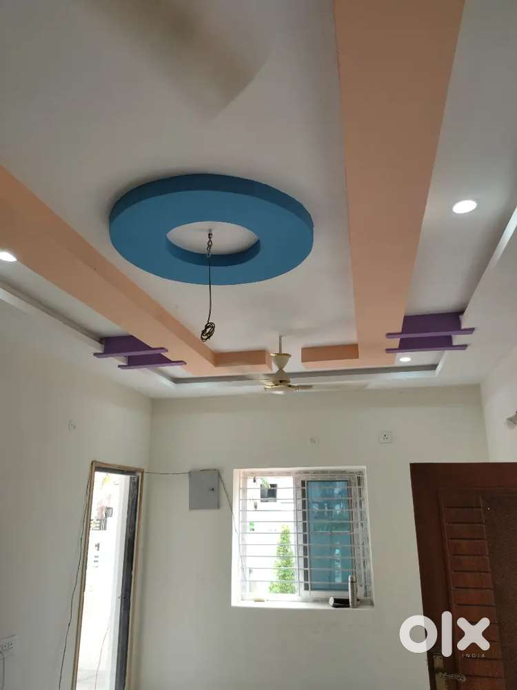 Ready to move 2 BHK double bedroom flat @ 44LAKHS full finished