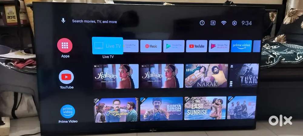 Kodak 55 Android 4k hdr with remote, tablet stand Bill,
