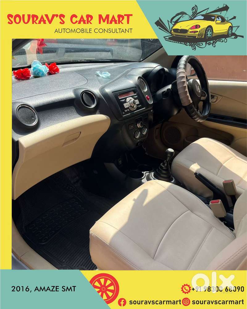 Honda Amaze 1.2 S I-vtec, 2016, Petrol