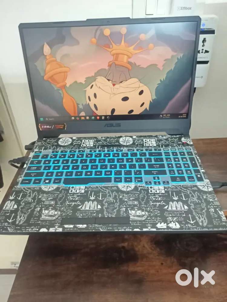 ASUS F15 GAMING LAPTOP RTX 3050 4GB + I5 11TH GEN + 500GB SSD + 90WH B