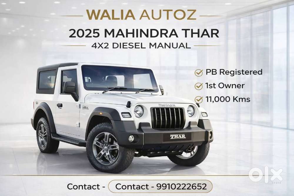 Mahindra Thar Lx Hard Top Diesel Mt Rwd, 2025, Diesel
