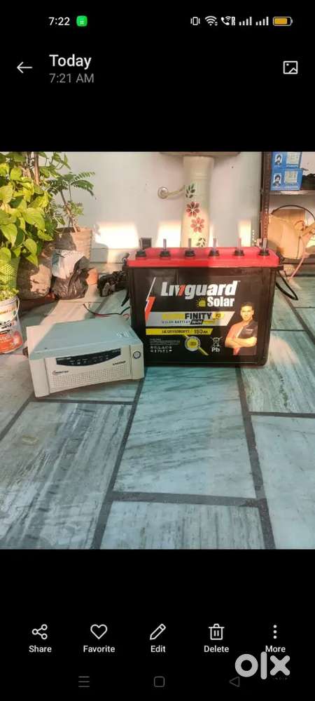Inverter battery dono sale kerne hai ji 10 month old hai ji