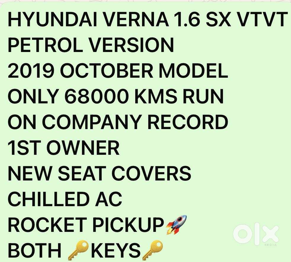 Hyundai Fluidic Verna 1.6 Vtvt Sx, 2019, Petrol