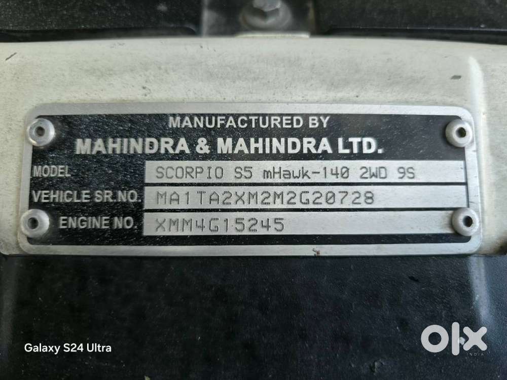 Mahindra Scorpio S5 Plus, 2021, Diesel