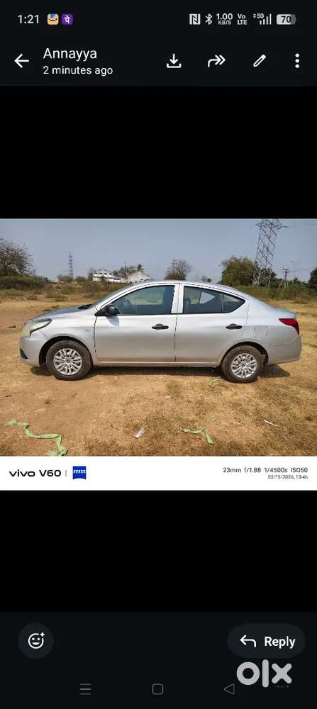 Nissan Sunny Mfd 2018 Date Of Registration 2020