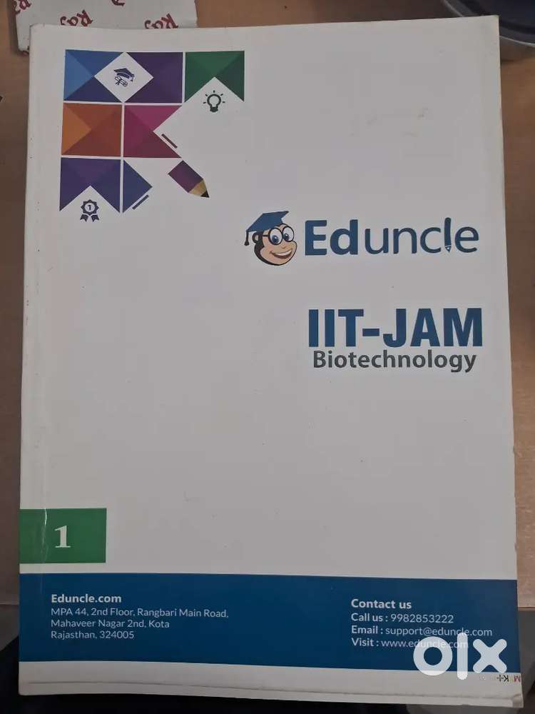 Eduncle IIT-JAM biotechnology full set 7 books - Books - 1821807475
