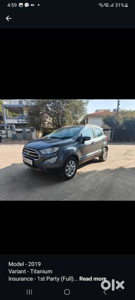 Ford Ecosport 1.5 Diesel Titanium, 2019, Diesel