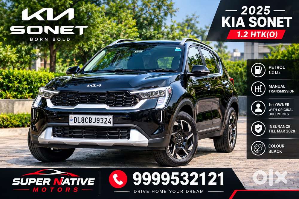 Kia Sonet G 1.2 5mt Htk(o), 2025, Petrol