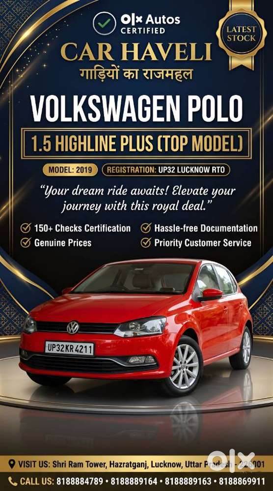 Volkswagen Polo 1.5 Tdi Highline Plus, 2019, Diesel