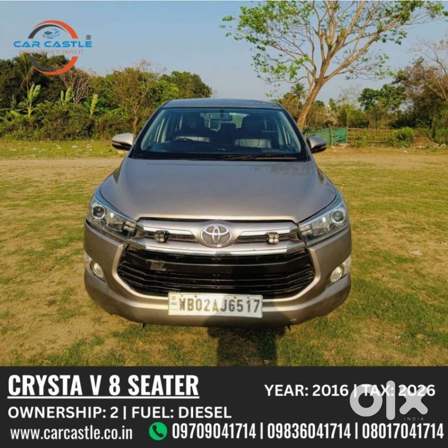 Toyota Innova Crysta 2.4 V 8 Str, 2016, Diesel