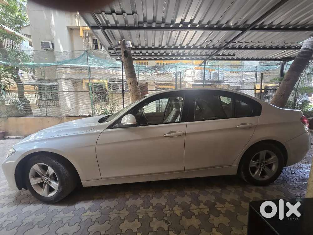 White Bmw 3 Series 2015 Diesel Excellent Condition