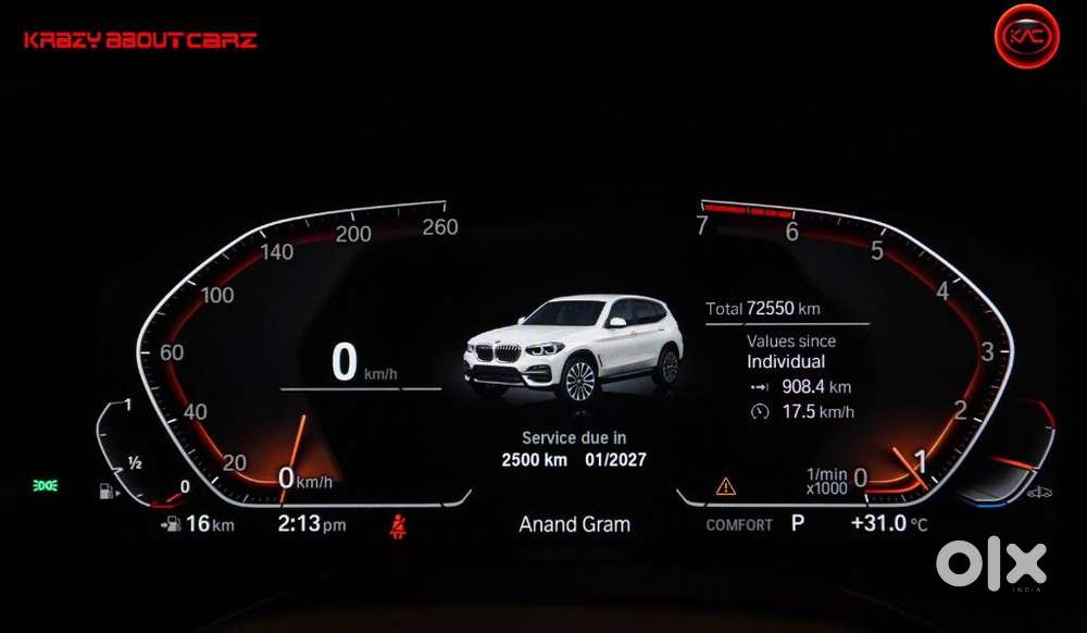 Bmw X3 Xdrive 30i Luxury Line, 2020, Petrol