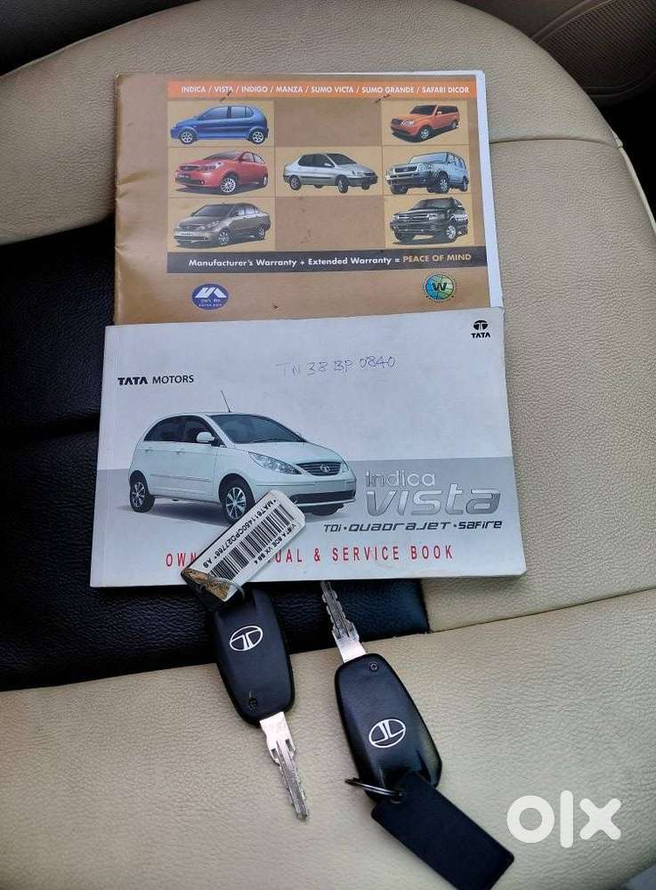 Tata Indica Vista 2008-2013 Quadrajet Vx, 2012, Diesel