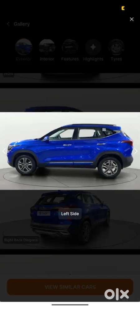 Kia Seltos Petrol Htx 2020
